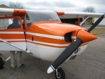 Cessna 172M Front