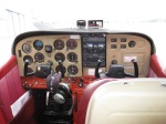 Cessna 172M Instrument panel